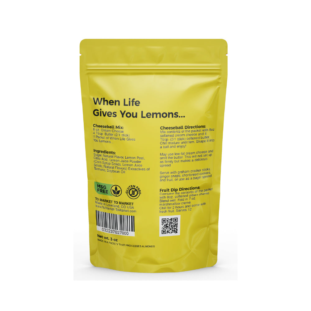 When Life gives you Lemons...