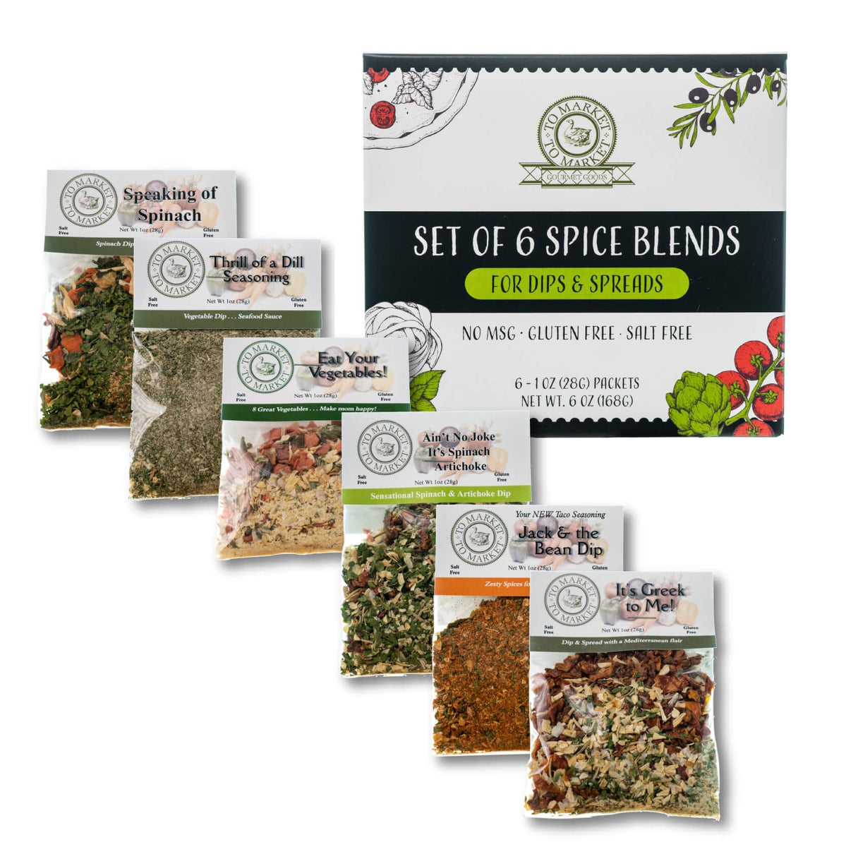 Spinach & Herb Seasoning Value Pack