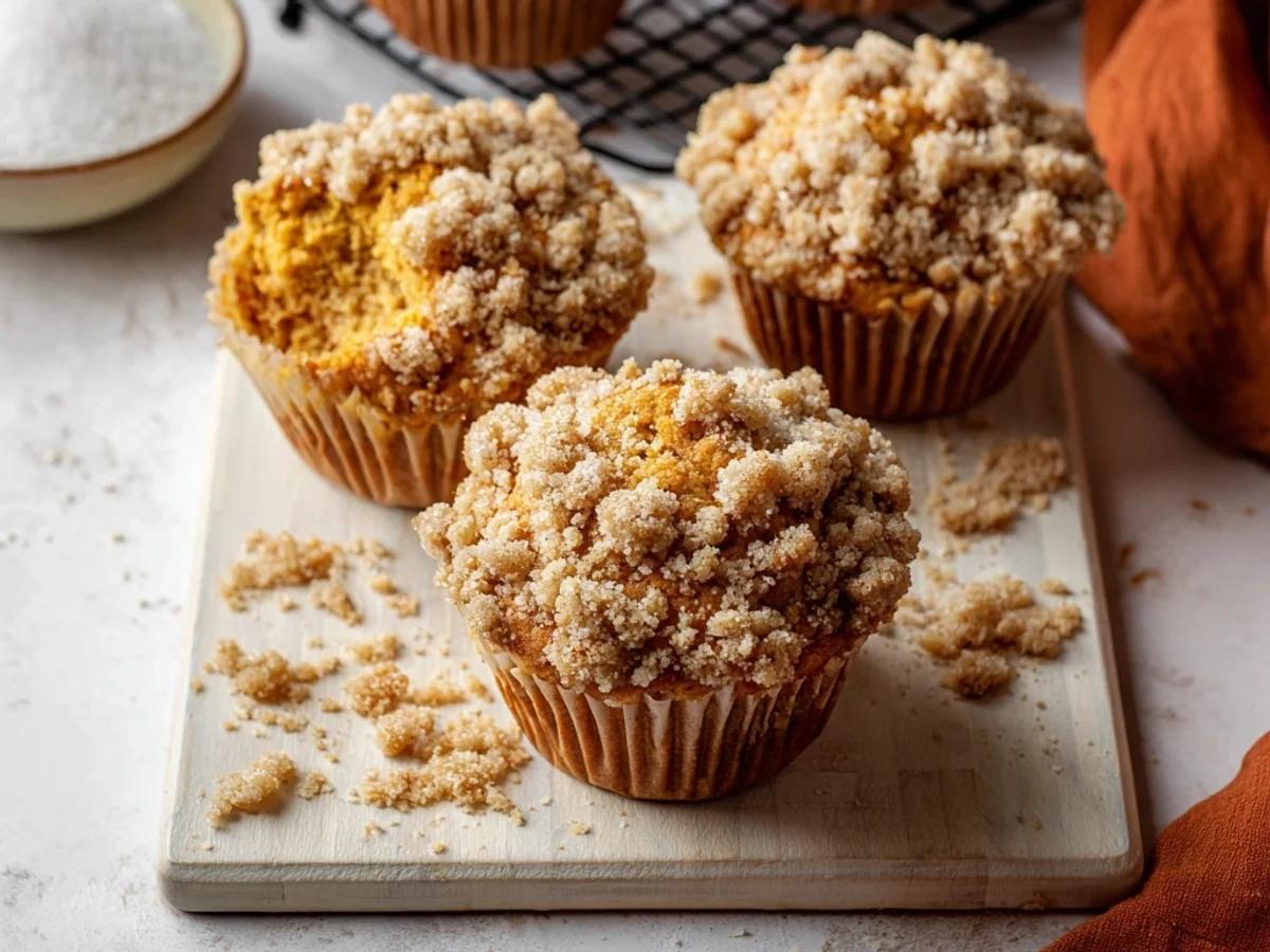 Soft & Moist Pumpkin Spice Muffins