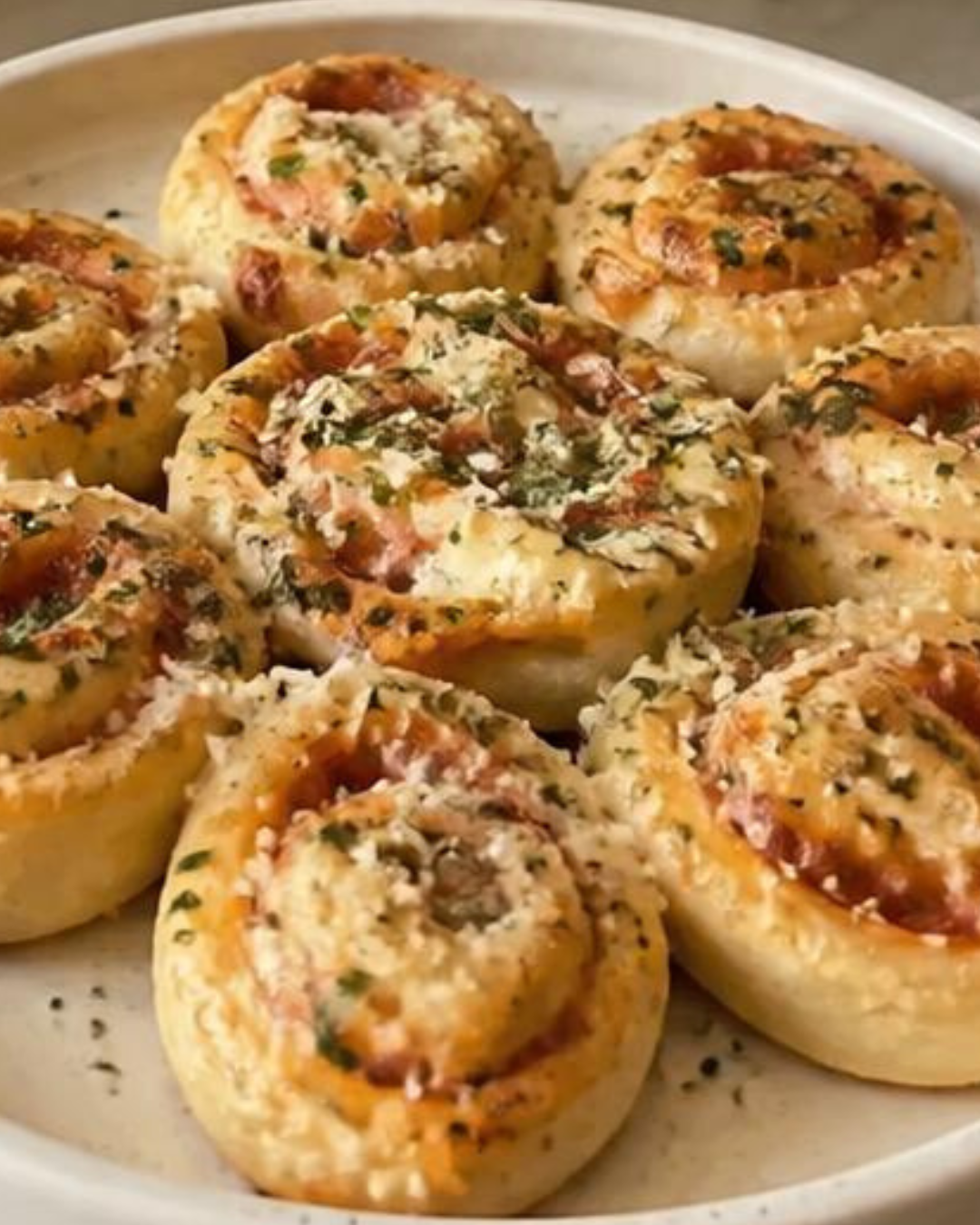 Garlic Butter Pizza Rolls