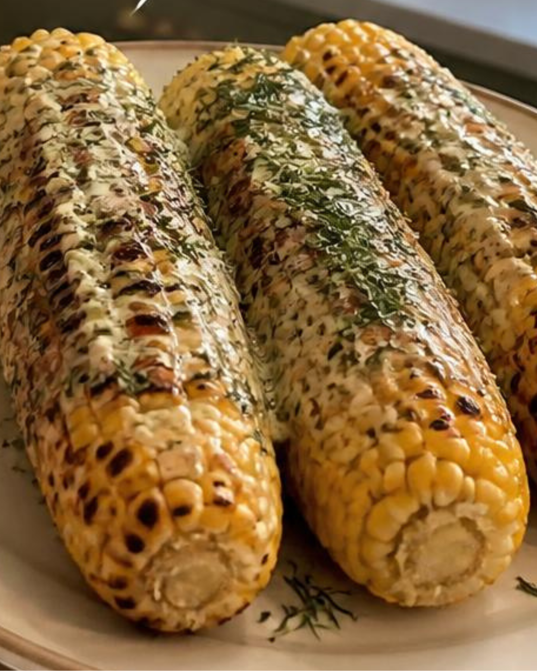 Dill Ranch Butter Grilled Corn