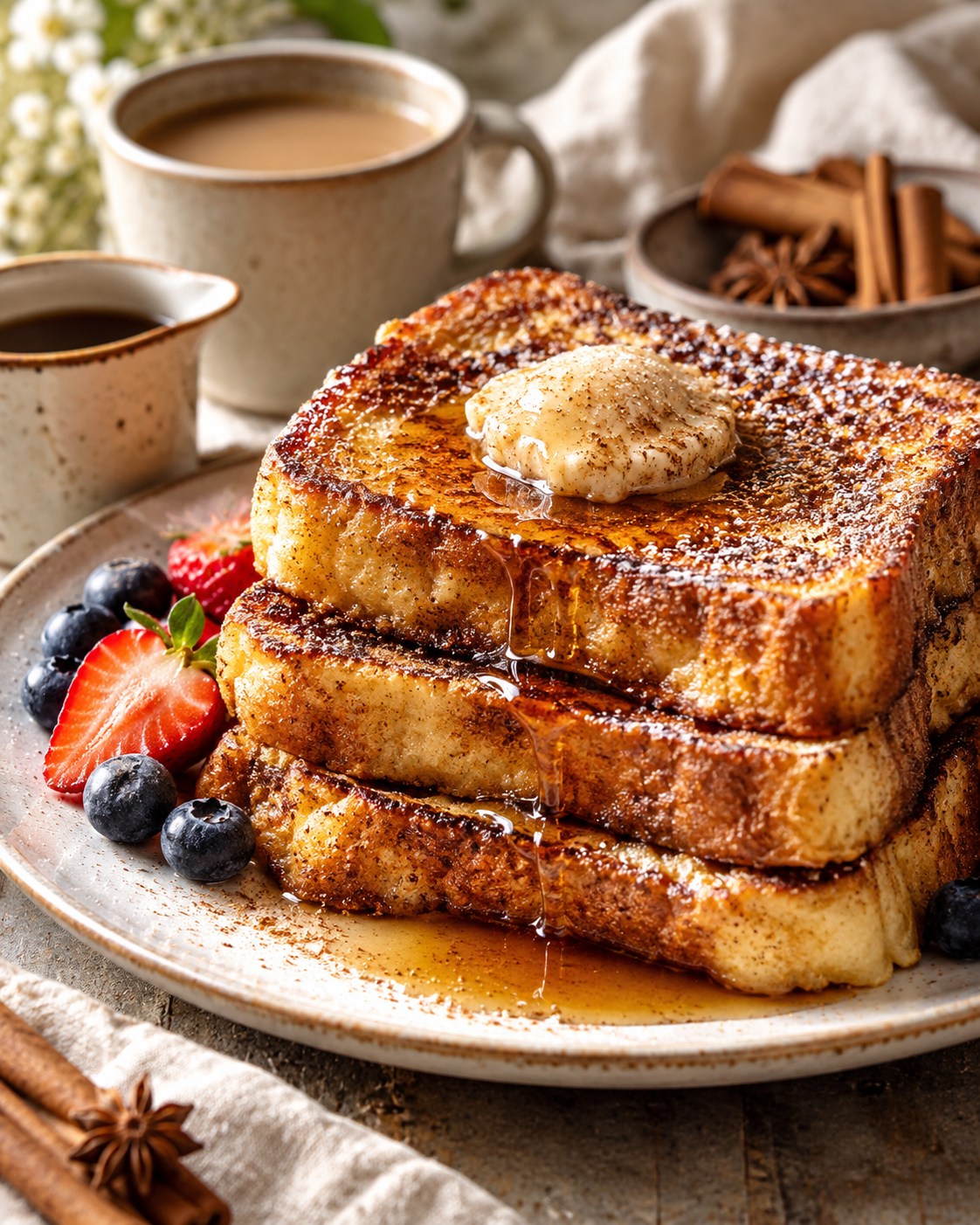 Chai-Spiced French Toast