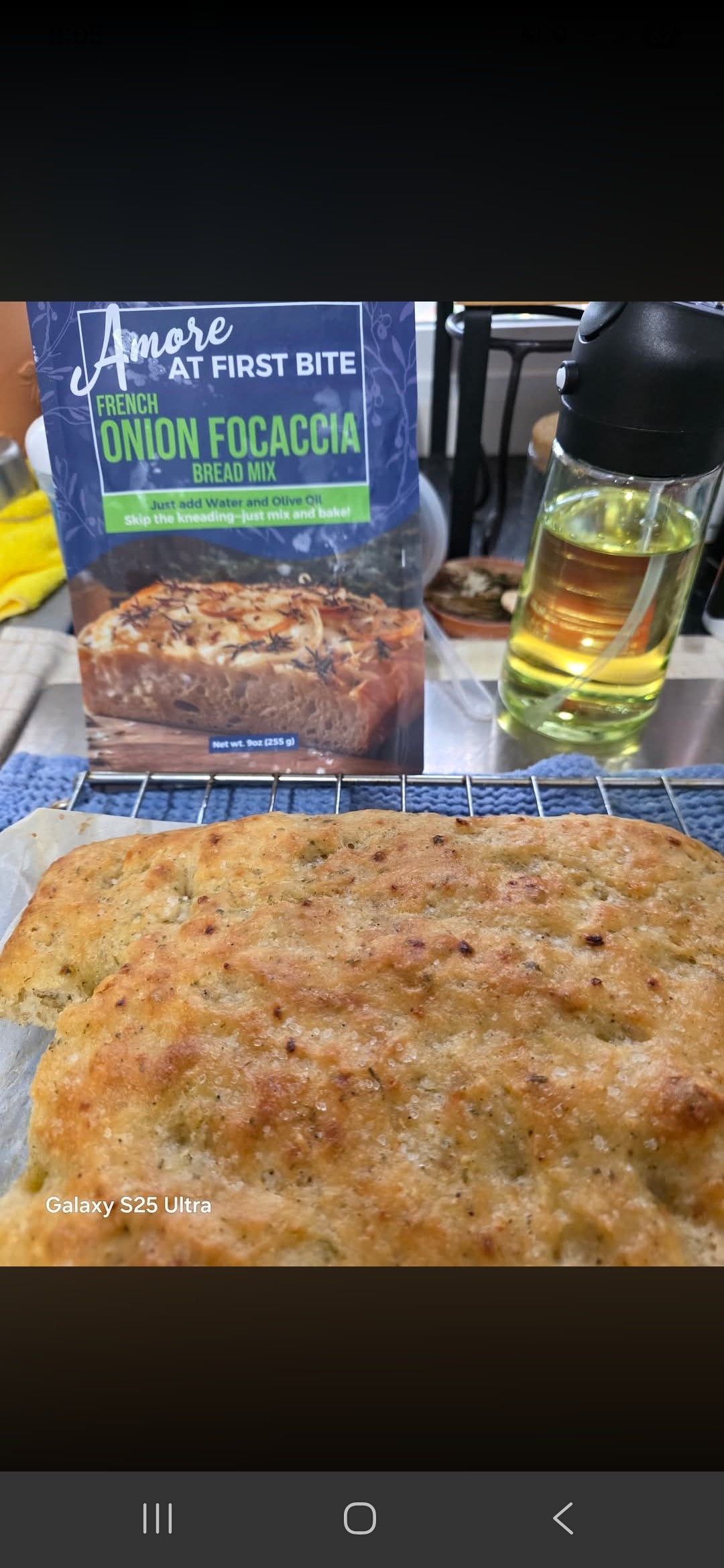 Amore at First Bite - French Onion Focaccia Bread Mix