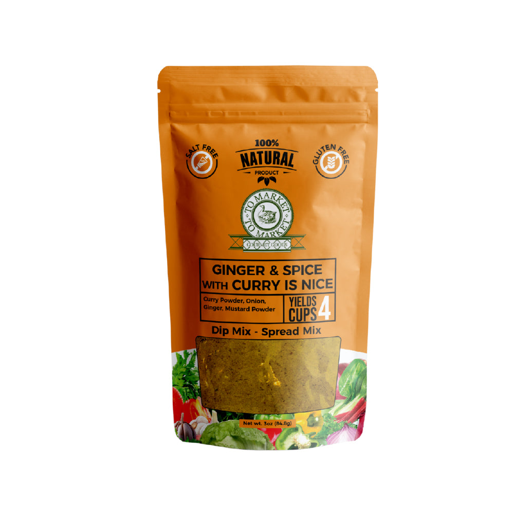 Ginger & Spice With Curry Is Nice - Dip Mix